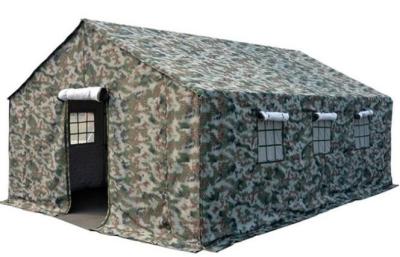 Aluminum Pole Windproof Outdoor Canvas Tent With Advanced CNC Technology