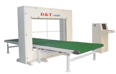 O plutônio horizontal e vertical da lâmina dupla automática espuma máquina de corte do CNC da esponja