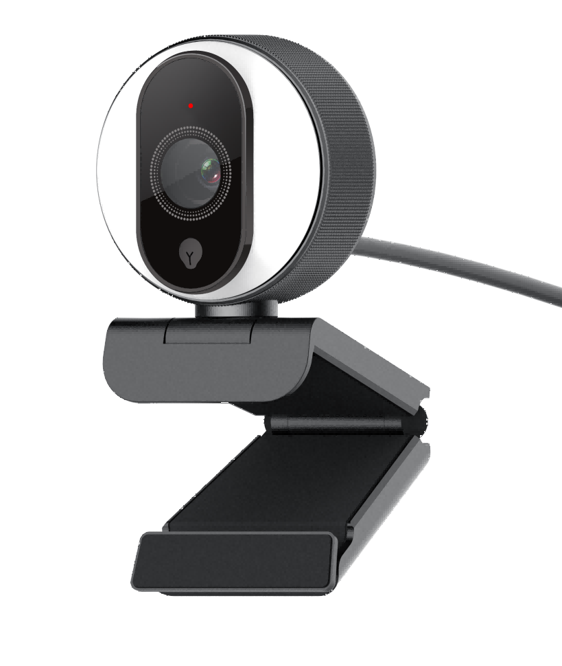 Compact Plug and Play Webcam with 1080P Resolution for Daily Video Calls
