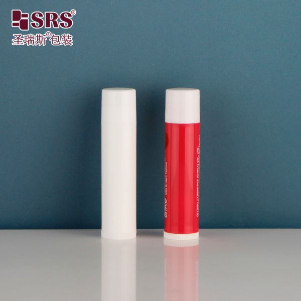 5ml 15ml Mini Injection Custom Color Plastic Twist Up Stick Tube Lip Balm Packaging