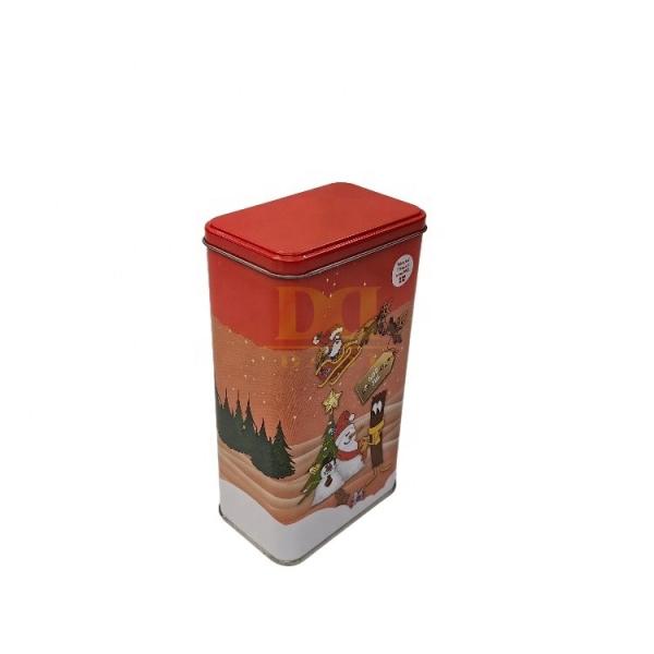 DADI Customized Food Packaging Tin High End Recycled Tea Tin Boxes