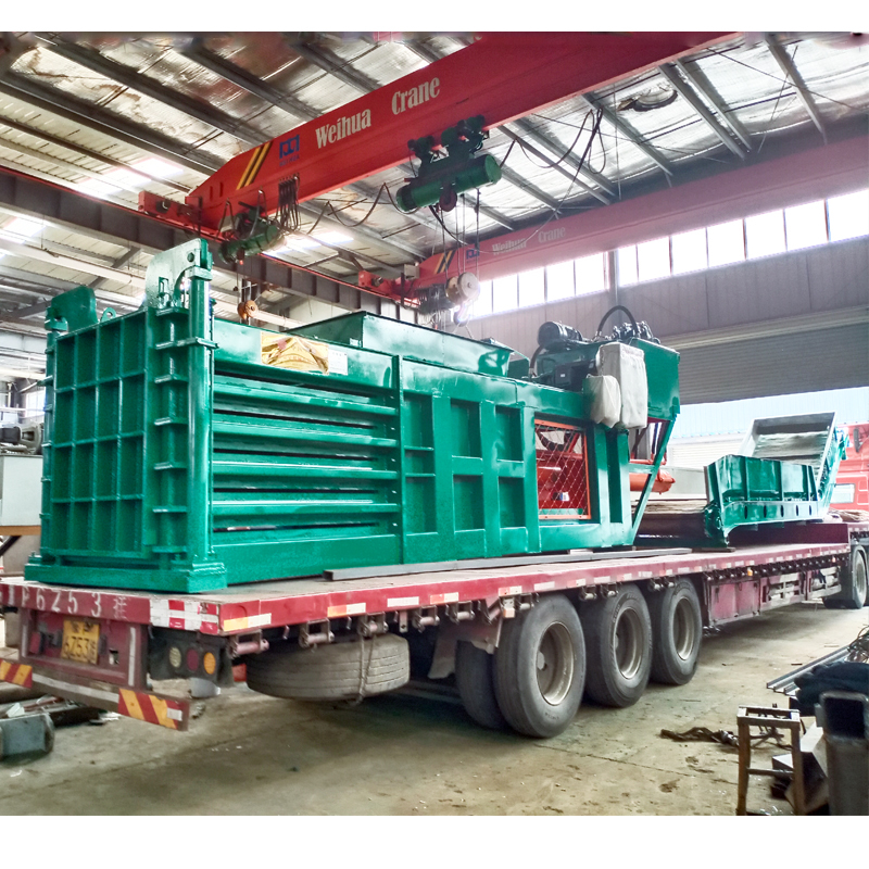 Complete Waste Compression Baling Treatment Equipment for Waste Sorting and Recycling