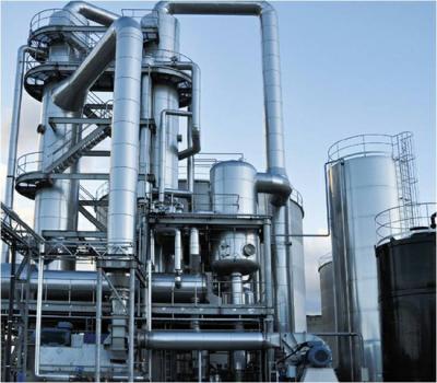 Ethanol Crystallizer MVR SS316L Single Effect Falling Film Evaporator