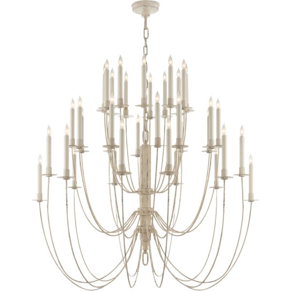 American Classical Luxury 3500K Warm White Adjustable Height Chandelier with 36,000 Hours Lifespan for Villa Hotel Lobby