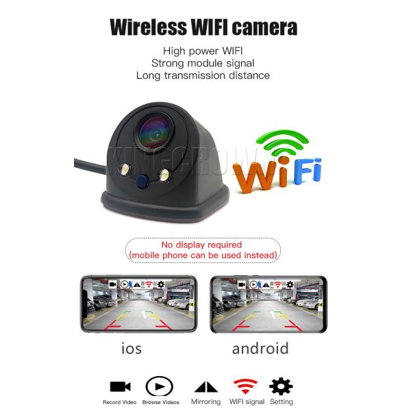 Smart Car Camera Security System with Motion Detection & Loop Recording