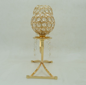 Decorative Corrosion Resistant H350mm Metal Candle Holders