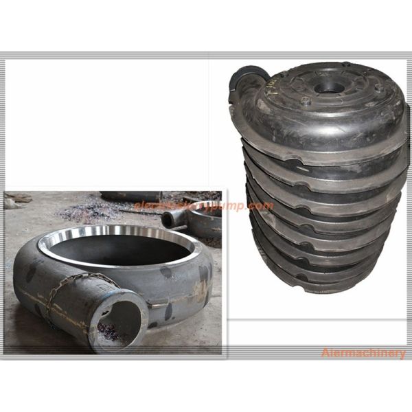 Aier Long Life High Chrome Slurry Pump , Electric Mud Pump High Density