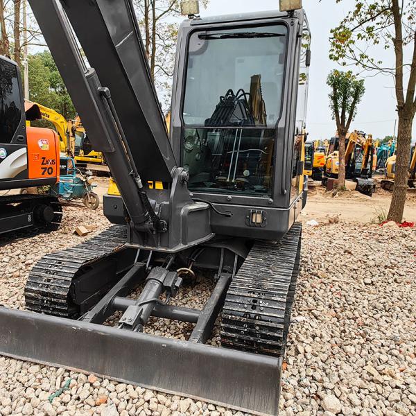 Used Volvo EC60D Excavator Original Components 37KW Second Hand Small Excavators For Sale