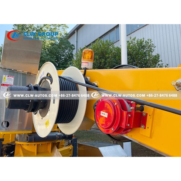 Telescopic Aerial Platform Truck 16 Meter ISUZU Brand Boom Lift Cherry Picker Truck
