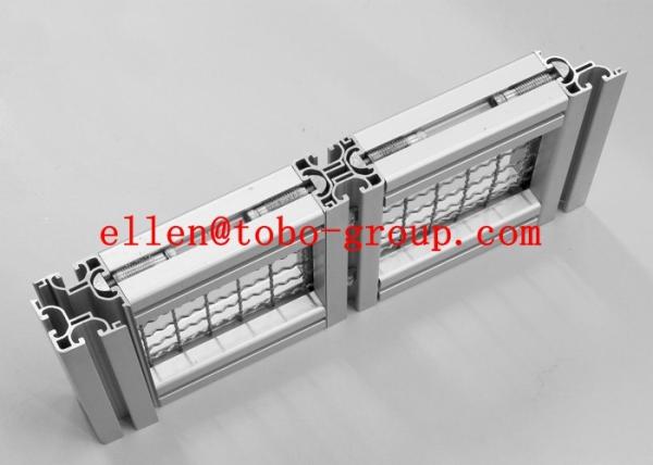 Tobo Group Shanghai Co Ltd  wooden color anodized aluminium extrusion profiles for the window and door