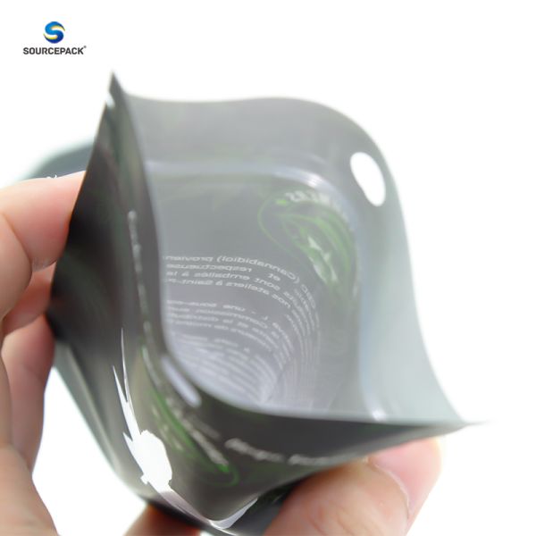UV Protection Included Custom Weed Packaging With Gravure/Digital Printing Process