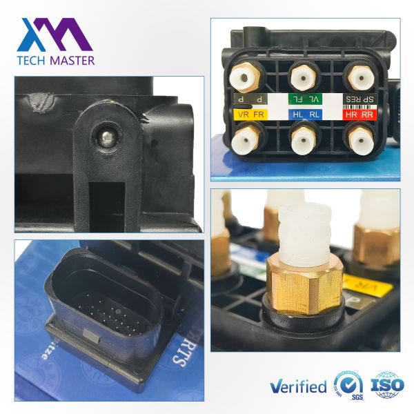 High Quality Part Air Suspension Solenoid Valve Block for Mercedes Car W221 W222 OEM 2123200358 0993200058