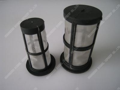 R175 S195 peças de motores diesel tanque de combustível elemento de filtro preto preço barato