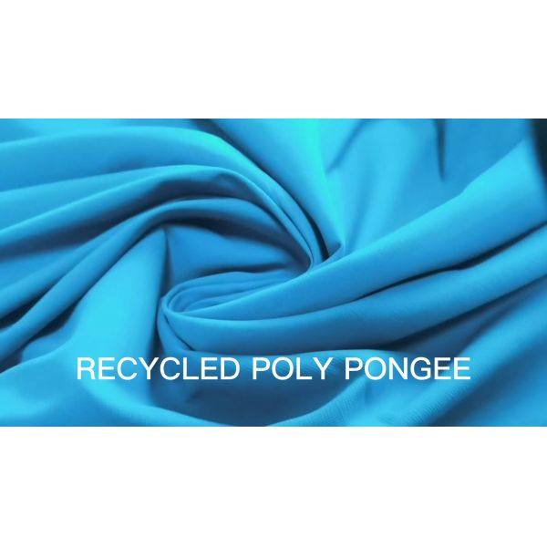 Recycled Poly Pongee 210t polyester Fabric for umbrella