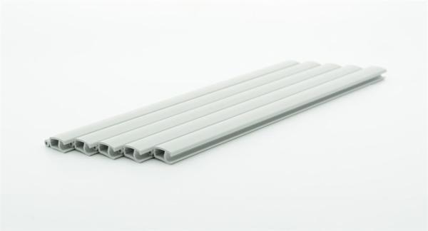 Profilé PVC personnalisé pour garniture murale en plastique PVC personnalisée