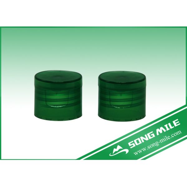 24/410,24/415,28/410,28/415 PP Green Plastic Filp Top Cap for Pet Bottle