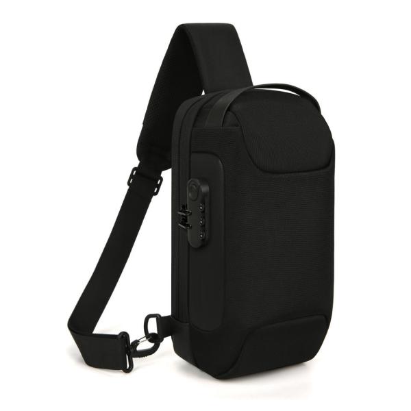 Wholesale Waterproof Anti Theft Usb Men Chest Bags Cross Body Bags For Men Luxury Smell Proof Crossbody Bag