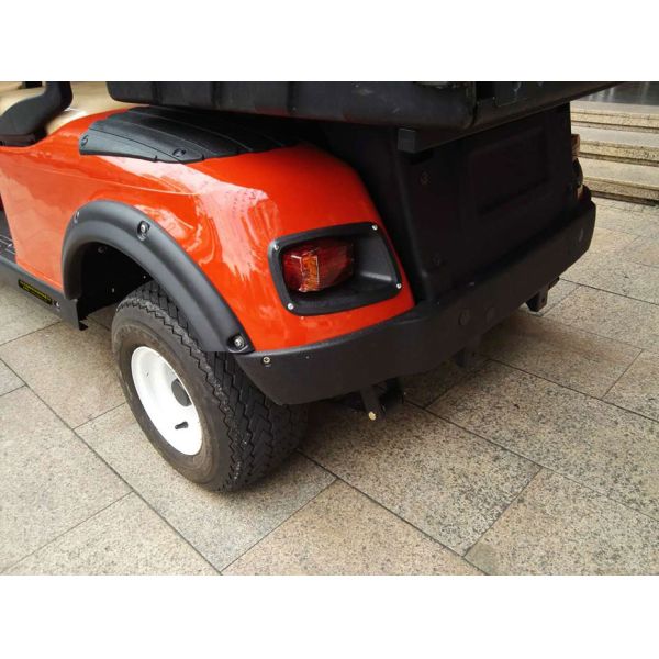 Multipurpose Red Color 48V Curtis Controller Electric Golf Club Cart With 6 Seats