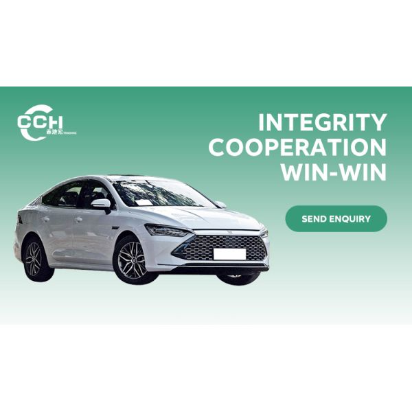 Voiture électrique BYD Qin Plus EV Sedan avec 5 sièges et vitesse maximale de 1358 Km/h