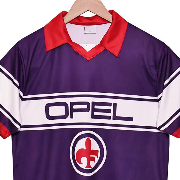 1984-1985 Fiorentina maison maillot rétro de haute qualité réplique support personnalisation