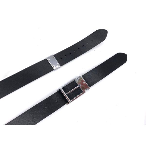 Black Brown Mens Leather Dress Belt Breathable Anti - Bacterial AZO Free