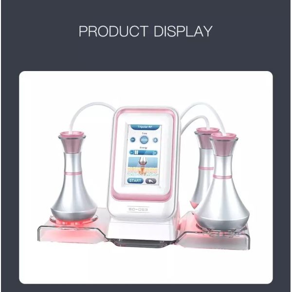 ручки жирный горя ваяя RF портативной машинки 3 кавитации 80K уменьшая машину