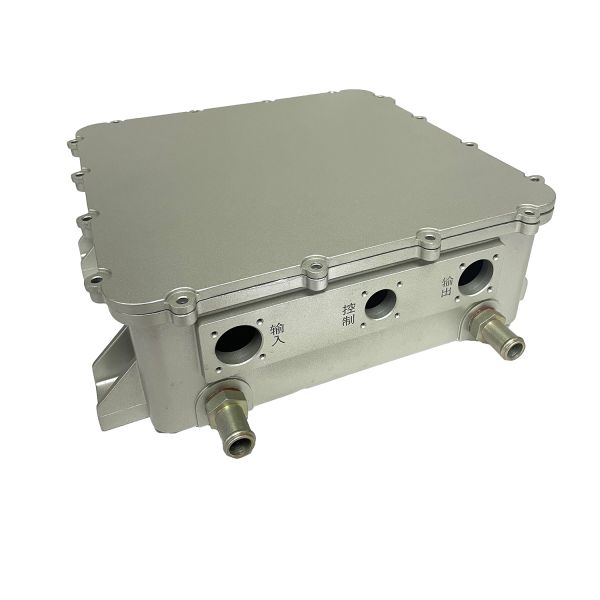 CNC подвергая новый распределительный ящик механической обработке корабля энергии разделяет алюминиевое изготовление