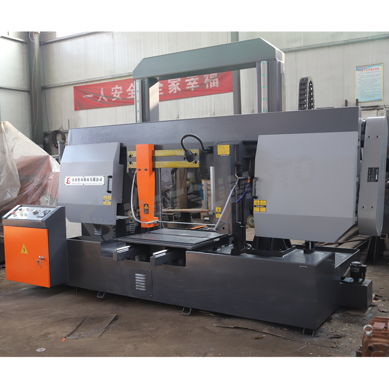 Gantry Style Horizontal Metal Cutting Band Saw Machine Double Column GT4270