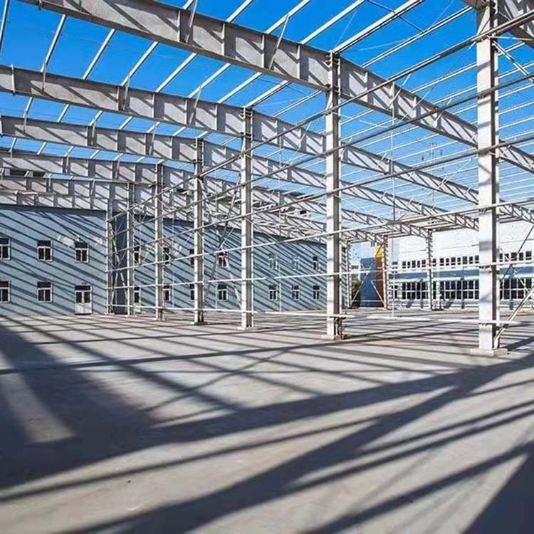 Logistics Customized Steel Structure Warehouse  50m 60m Prefabricated Warehouse Buildings