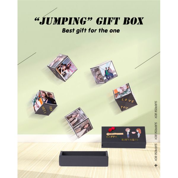 Коробка бомбы взрыва подарочной коробки сюрприза подарочной коробки новизны DIY Handmade упаковывая