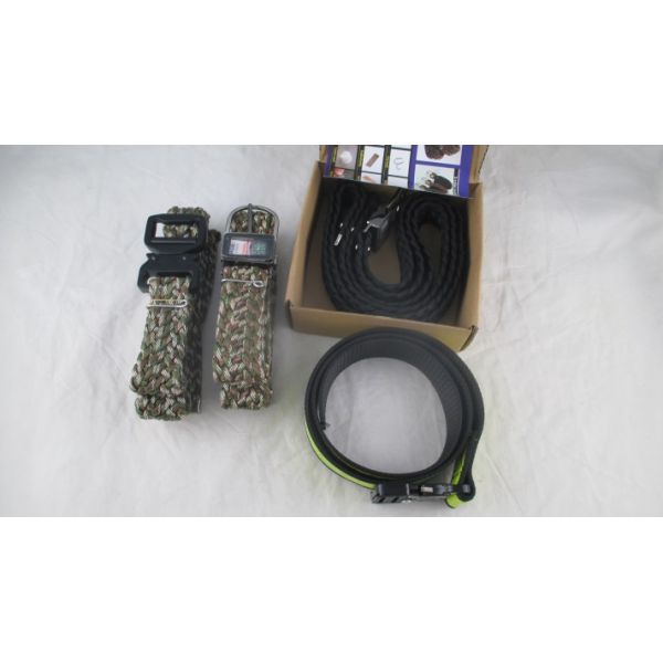 Balck Emergency Paracord Survival Watch Cool Camping Accessories Built In Battery