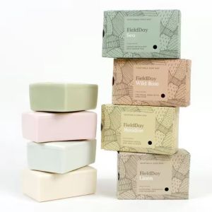 Переработанная экологически чистая бумажная подарочная коробка Тортовая коробка для подарков Коробка для кексов Упаковка подарков