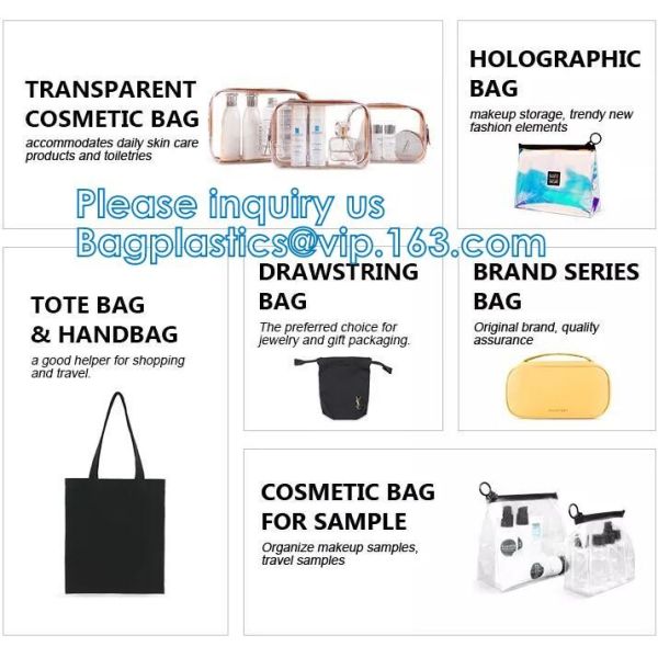 Custom Logo Printing PVC Frosted Swimwear Clothing Zip lockk Plastic Packaging Bag Slider Zipper Pouch