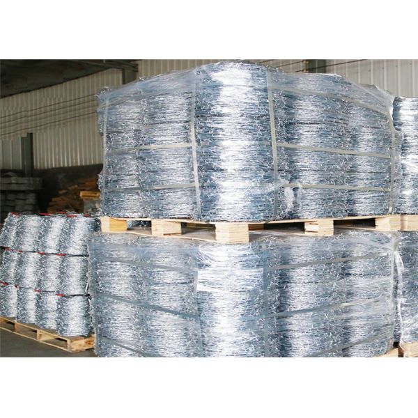 10kg In Roll Barbed Concertina Wire Safety Protection In Galvanized Fence