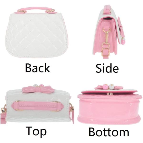 Waterproof Little Girls Crossbody Purses Toddler Mini Cute Princess Handbags
