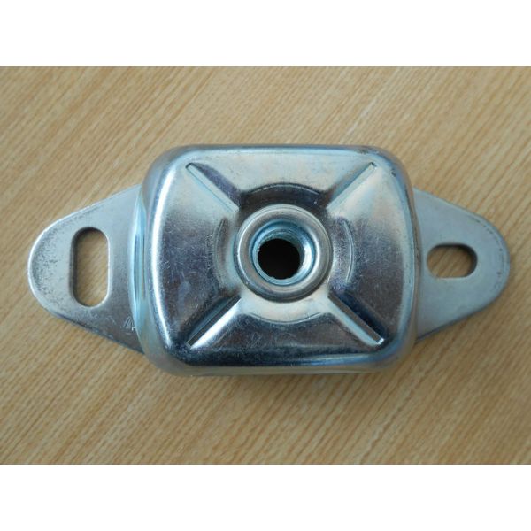 High Tensile Rubber Shock Mount with Smooth Surface and Galvanized Metal for Marine Vibration Damping
