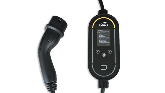 AC110V/230V 3 Phase Portable EV Charger with CE Certification and WiFi APP Control