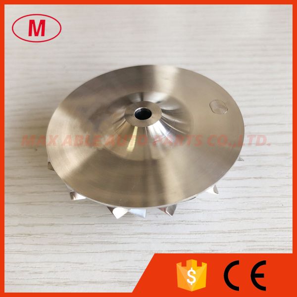 K16 1062-123-2004 7+7 blades 44.09/63.62mm high performance Turbocharger milling/aluminum 2618/billet compressor wheel