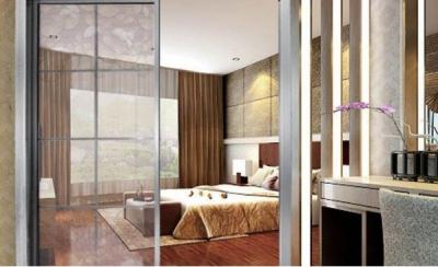 Ac80v Ac250v 50-60hz Glass Sliding External Doors With Inductive Switch