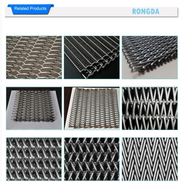 Ржавчина транспортера ленточного транспортера/плода ячеистой сети СУС 304 нержавеющей стали моя устойчивая