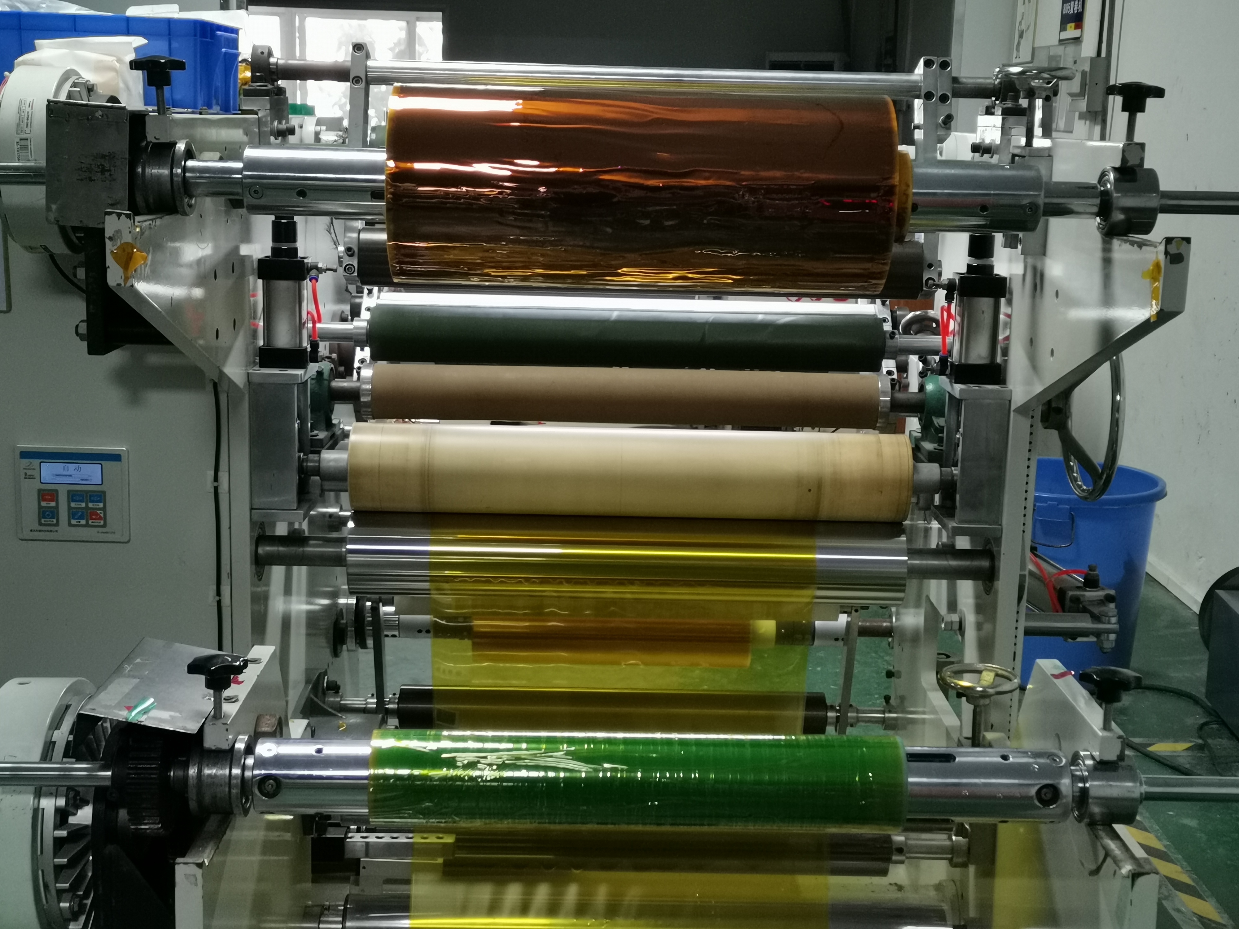 Electric Automatic Slitting Machine PLC Control High Speed Slitting Machine 2T Capacity