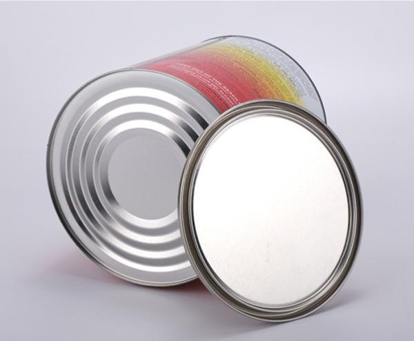 1 liter Paint Can With Lever Lid Metal Round Tin Can Packing For Glue And Coating