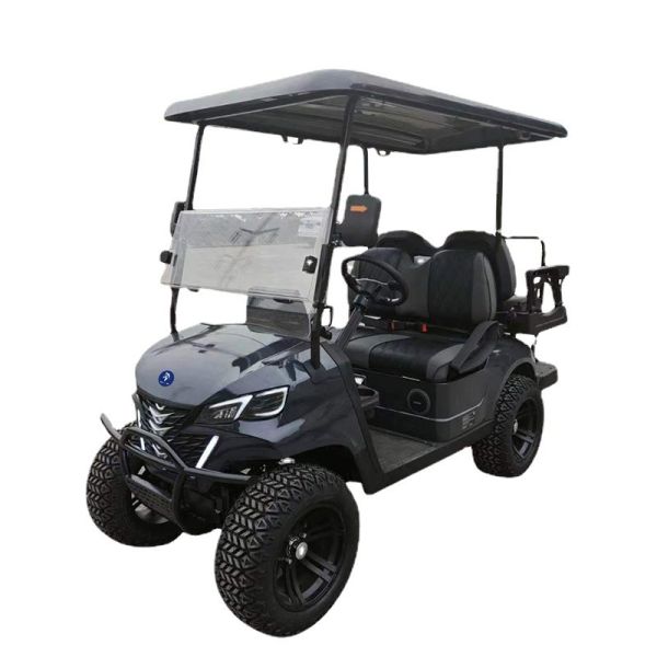 10 Inch Aluminum Alloy Wheels Electric Golf Buggy Powered by 100Ah/120Ah/150Ah Battery
