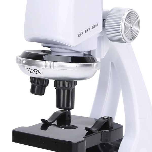 Plastic Science Experiment Set for Primary School Students Alloy Microscope Telescope