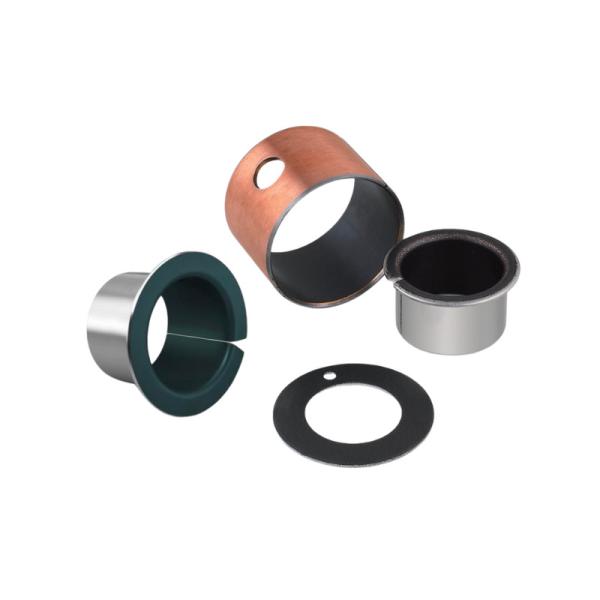ptfe Self Lubricating Composite Plain Bearing  Tin Plating Anti Corrosion for Temperature