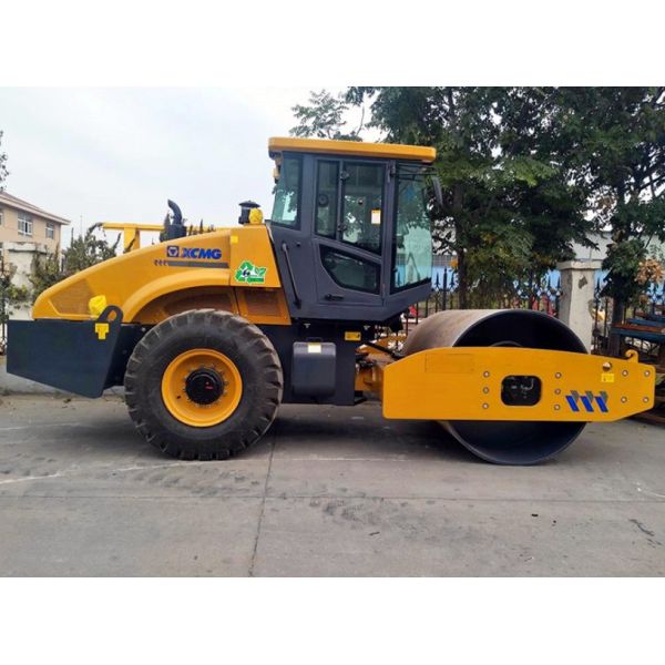 XD123 XCMG Двойной барабанный вибрационный дорожный ролик 12 тонн