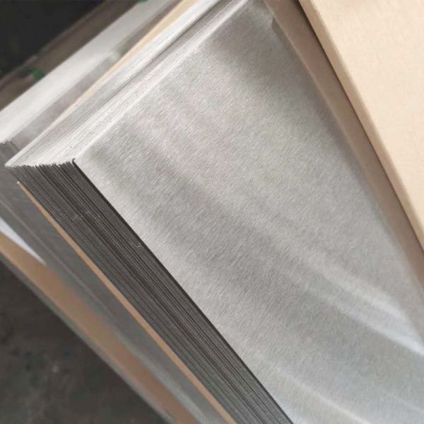 Os SS 304 laminaram a folha de aço inoxidável 1000mm 1500 310S a placa C276 904L para o permutador de calor