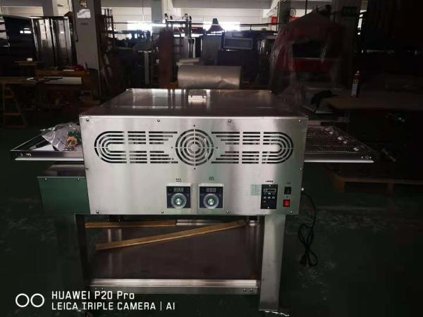 Forno de cozimento de pizza Equipamento de gás de aço inoxidável 220V 0,1kw Potência