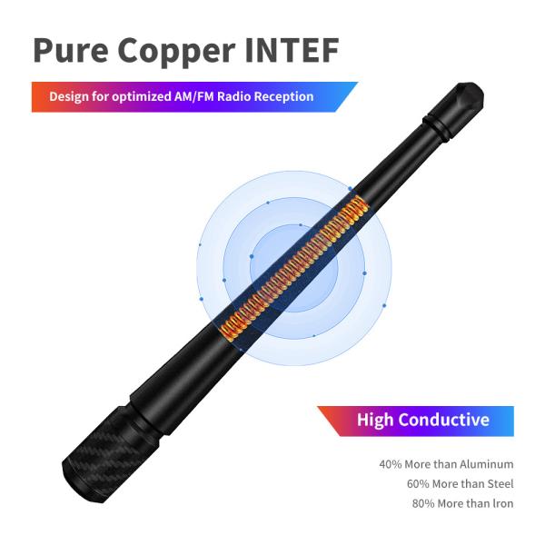 136-174MHz Transmissor Universal Móvel Digital Amador Loop Dipolo Ham AM FM Carro Rádio Automóvel Antena