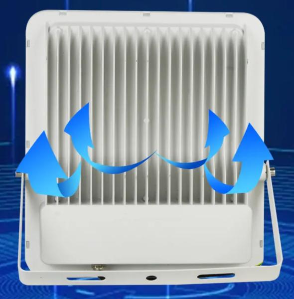 New High-Power LED Floodlight Outdoor Waterproof Household Road Lighting Garden Light Die-Cast Aluminum Floodlight